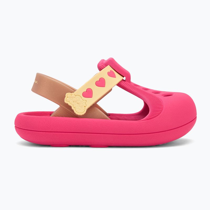 Sandale pentru copii Ipanema Little Baby pink/gold 2