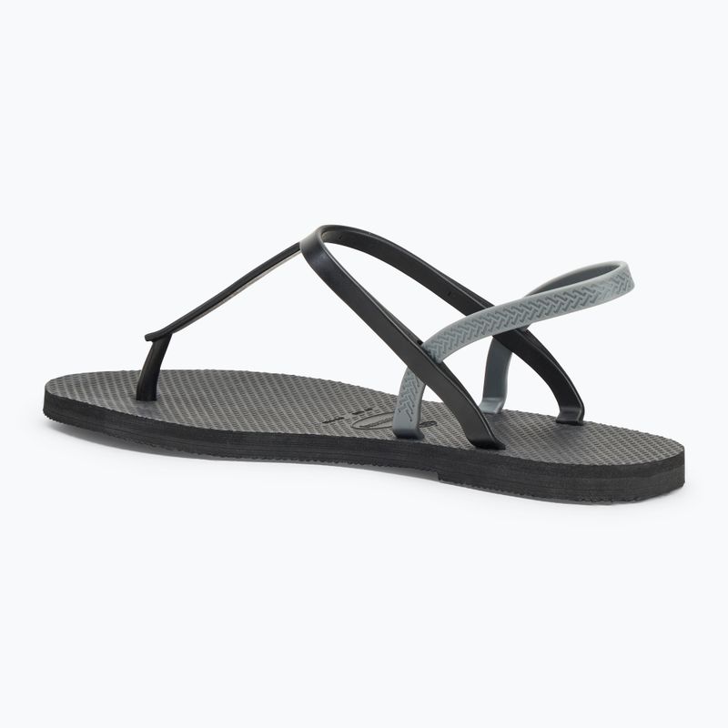 Sandale pentru femei Havaianas Paraty RJ black 3