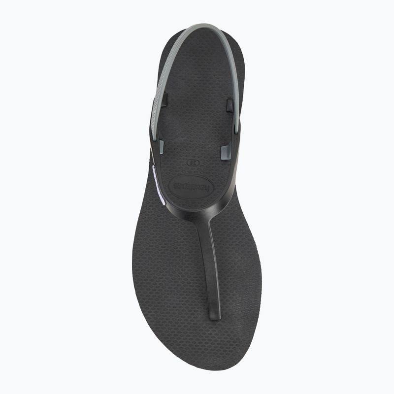 Sandale pentru femei Havaianas Paraty RJ black 5