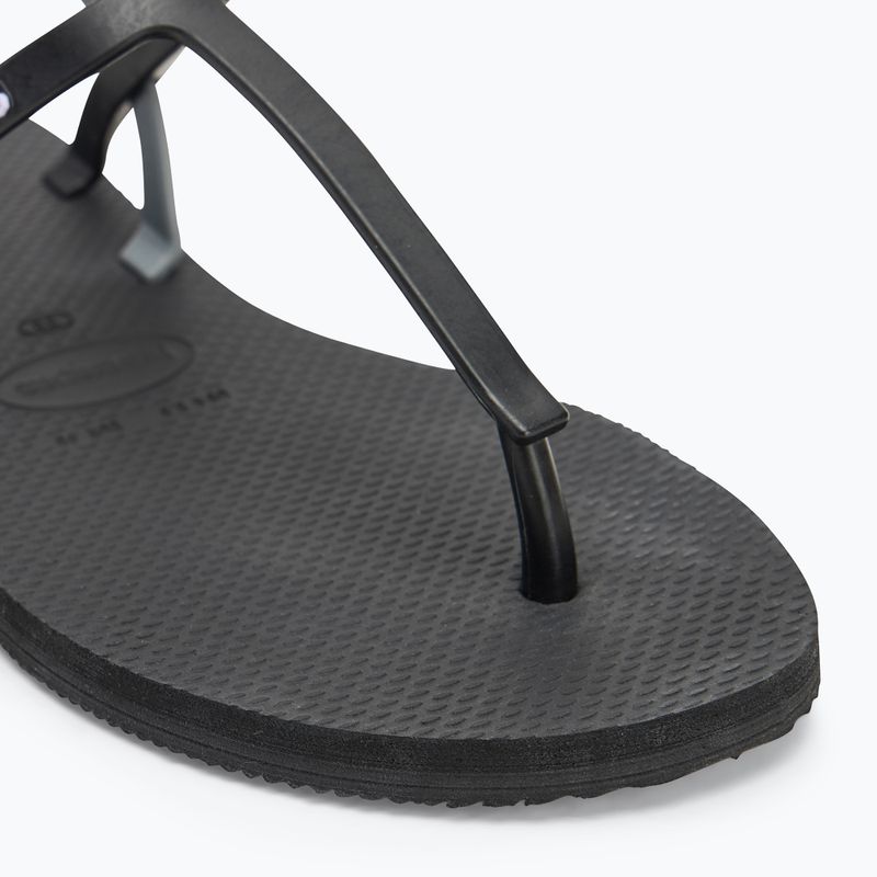 Sandale pentru femei Havaianas Paraty RJ black 7
