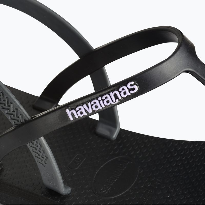 Sandale pentru femei Havaianas Paraty RJ black 4