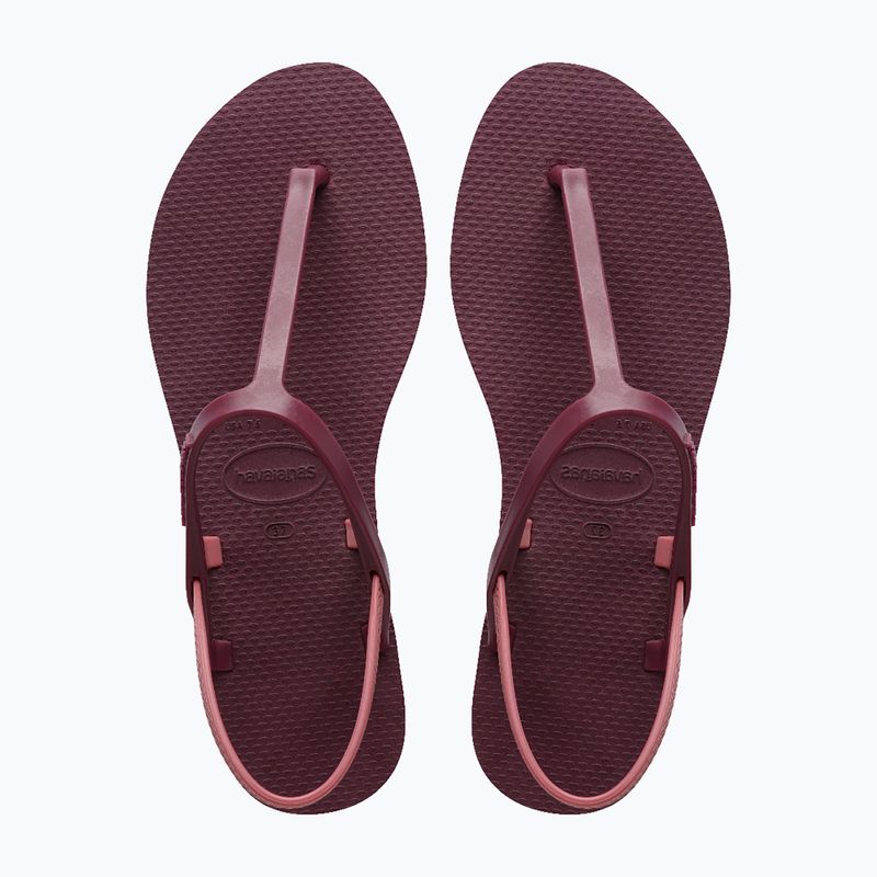 Sandale pentru femei Havaianas Paraty RJ purple soil 3