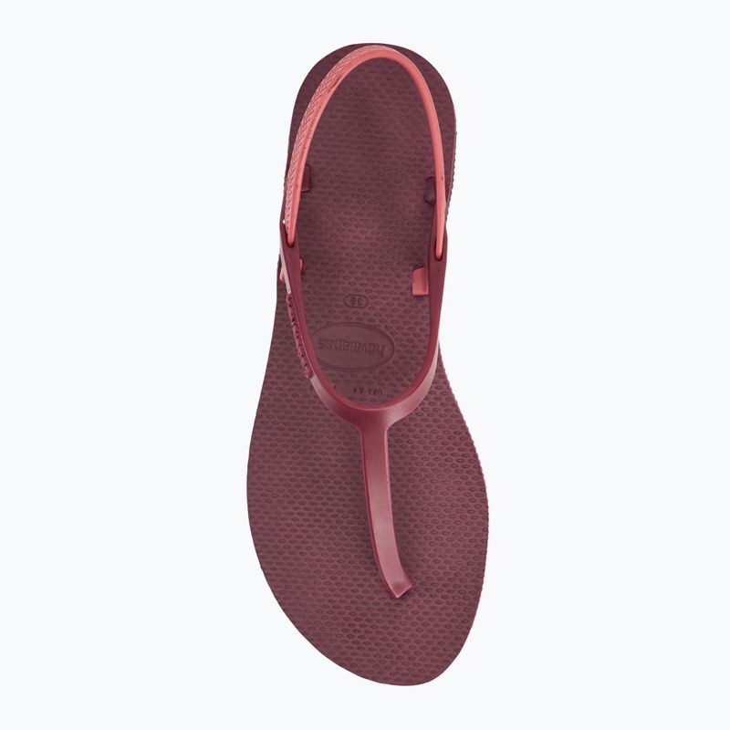Sandale pentru femei Havaianas Paraty RJ purple soil 5