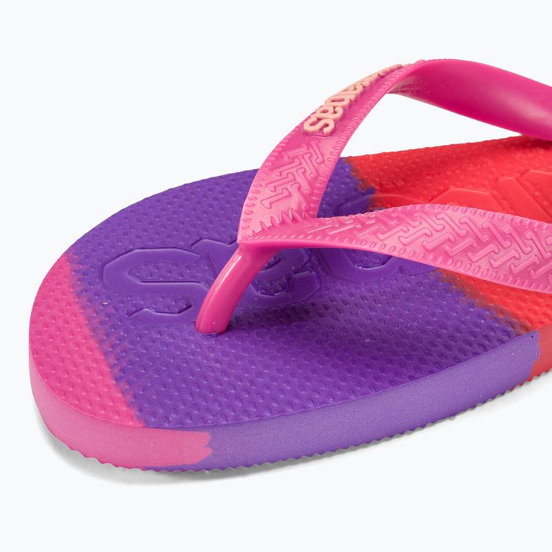 Șlapi Havaianas Top Logomania Colors II pink flux 7