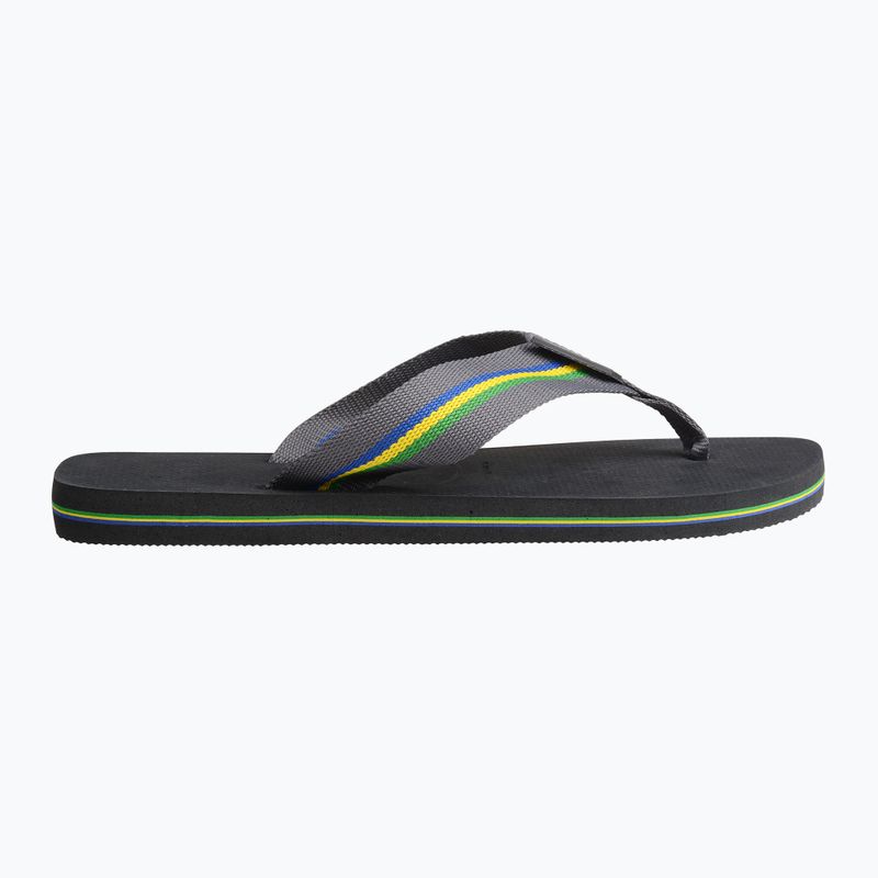 Șlapi pentru bărbați Havaianas Urban Brasil new graphite 9