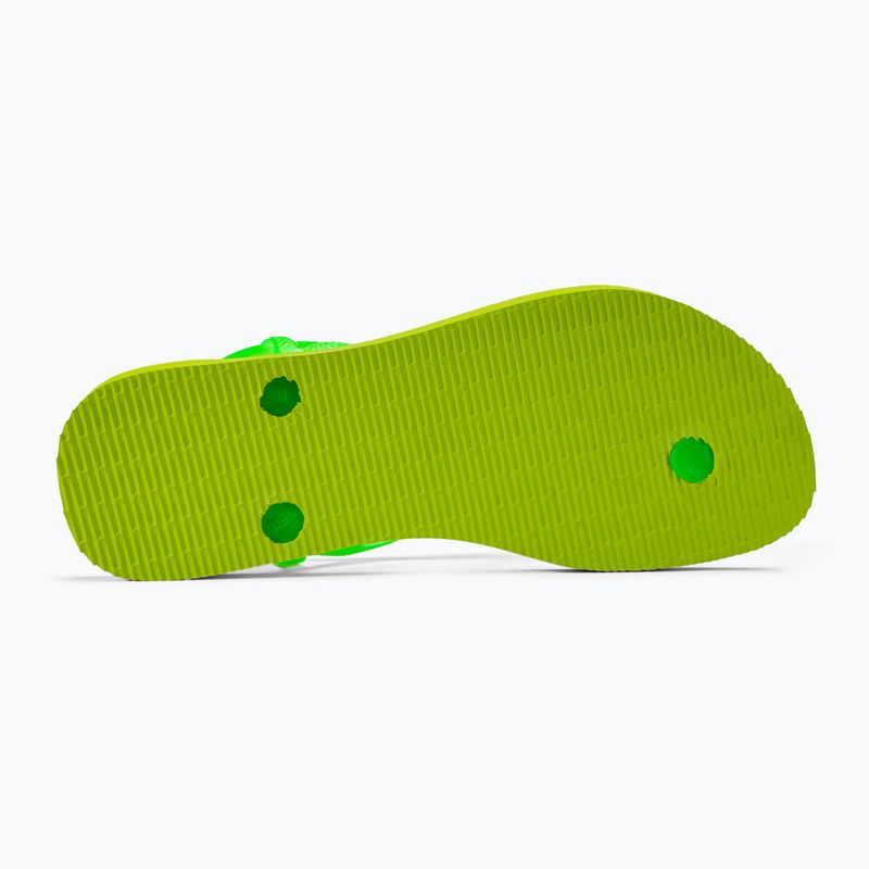 Sandale pentru femei Havaianas Luna Neon lemon green 5