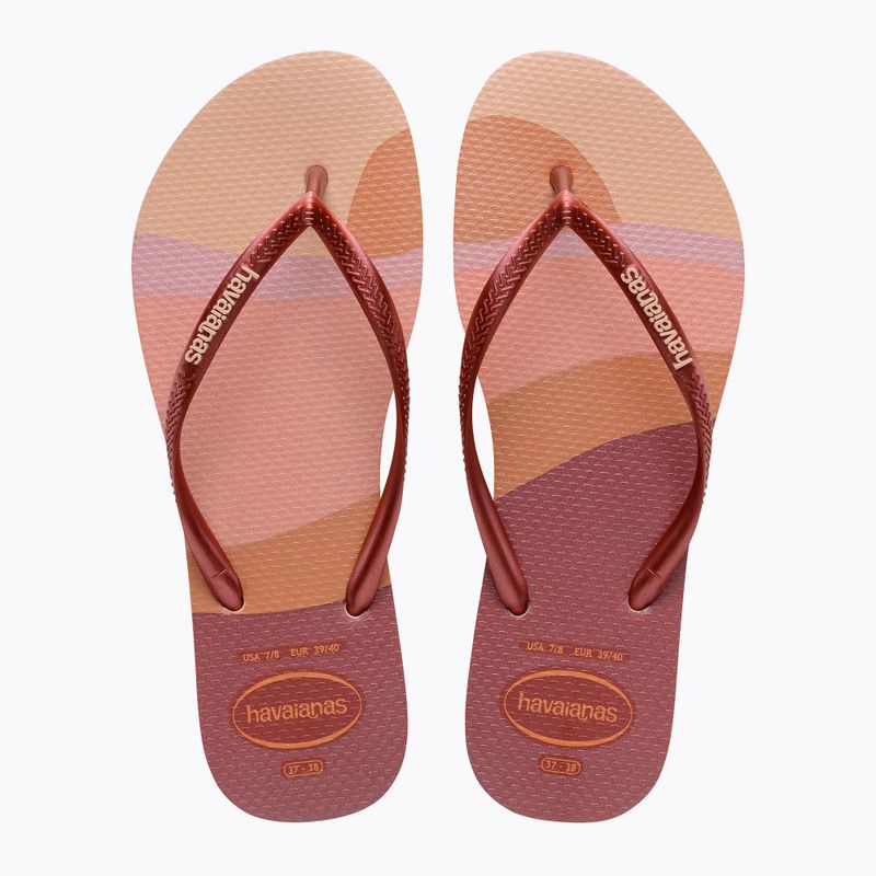 Papuci pentru femei  Havaianas Slim Palette Glow ballet rose 3
