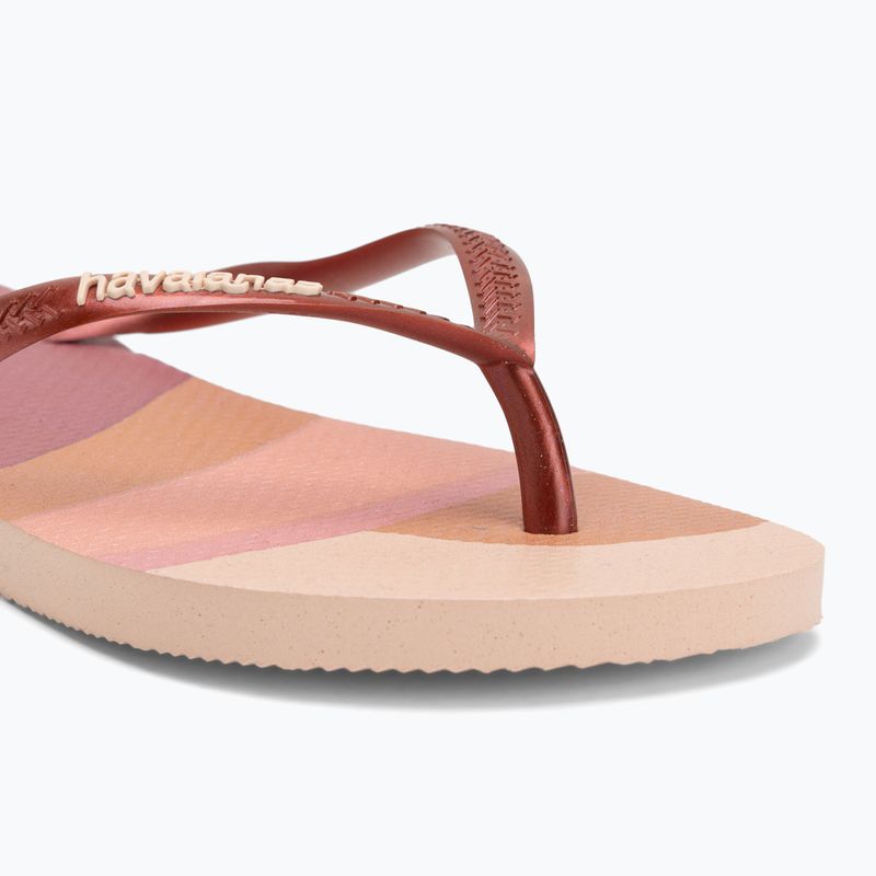 Papuci pentru femei  Havaianas Slim Palette Glow ballet rose 7