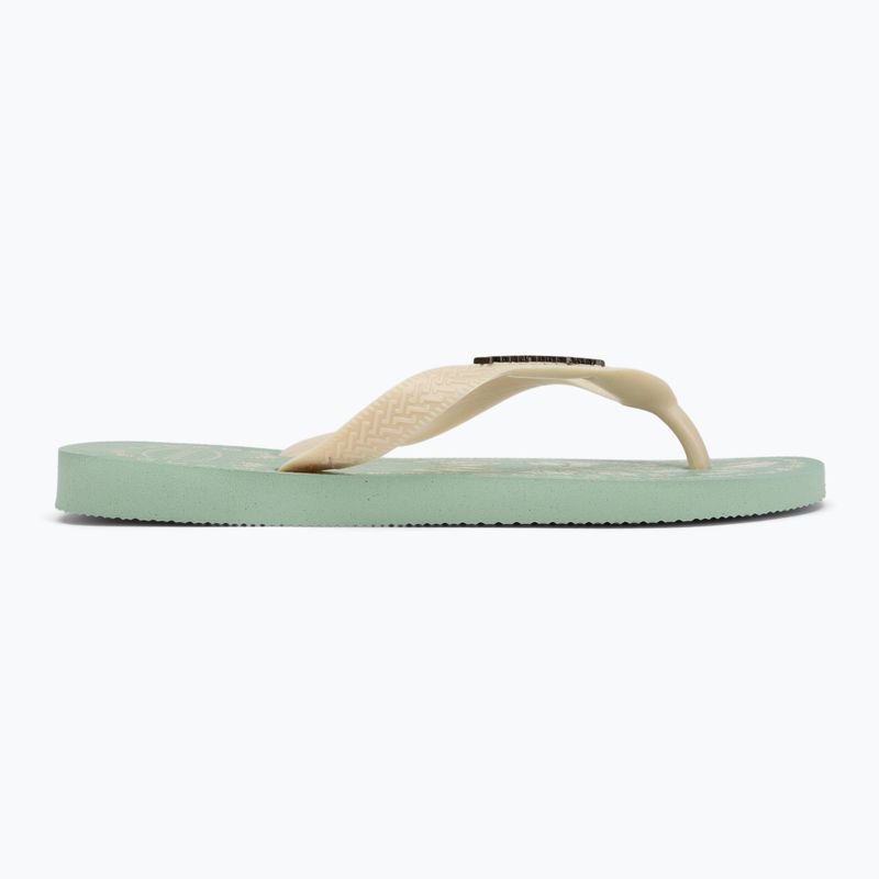 Papuci pentru femei Havaianas Top Tropicalia Vibes coast green 2