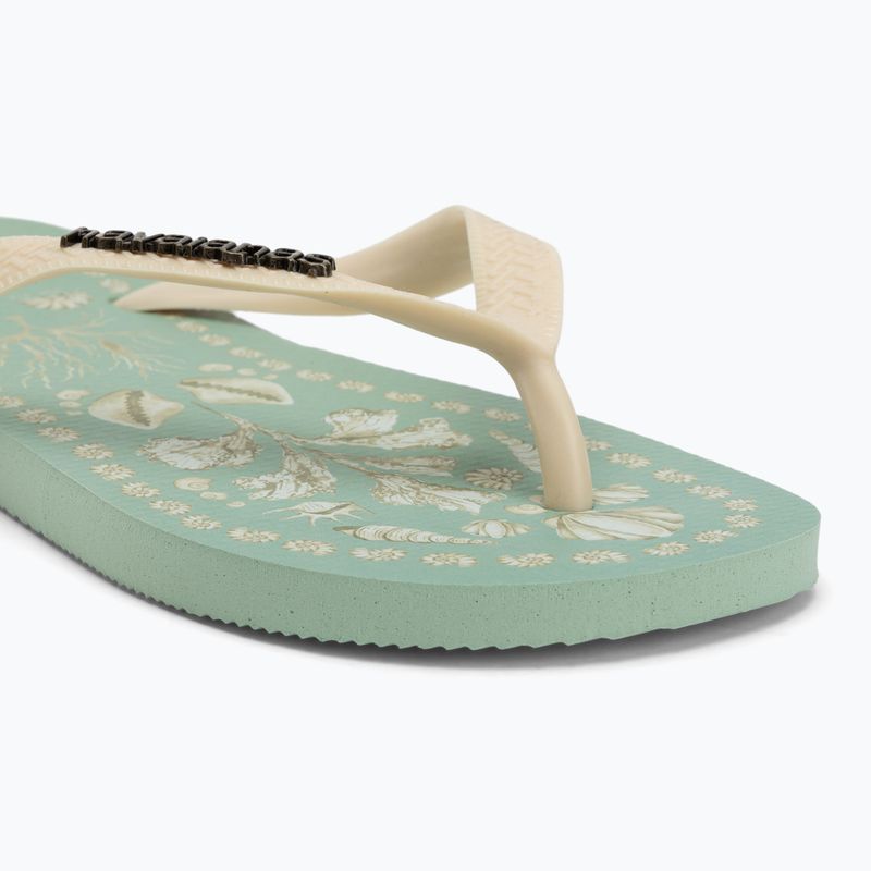 Papuci pentru femei Havaianas Top Tropicalia Vibes coast green 7