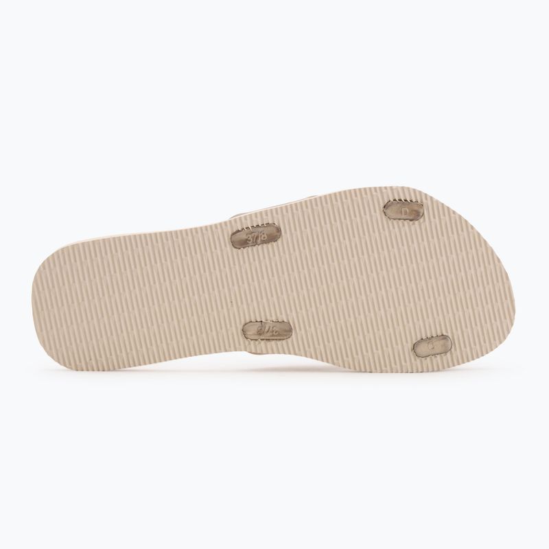 Papuci pentru femei Havaianas Aqua Metallic beige 4