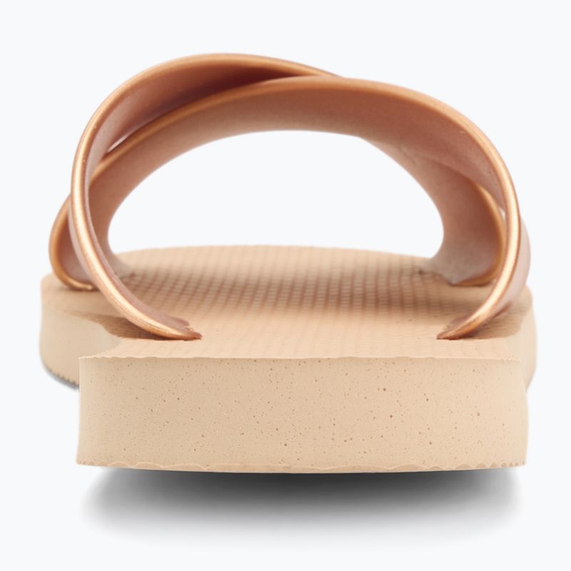 Papuci pentru femei Havaianas Aqua Metallic golden 6