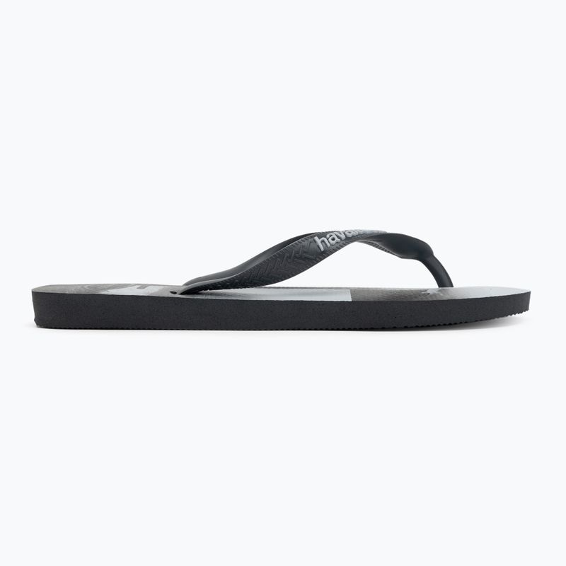 Papuci pentru bărbați Havaianas Top Surfer I new graphite 2