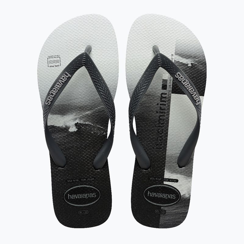 Papuci pentru bărbați Havaianas Top Surfer I new graphite 4