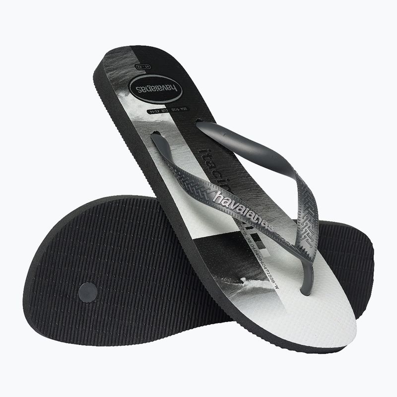 Papuci pentru bărbați Havaianas Top Surfer I new graphite 6