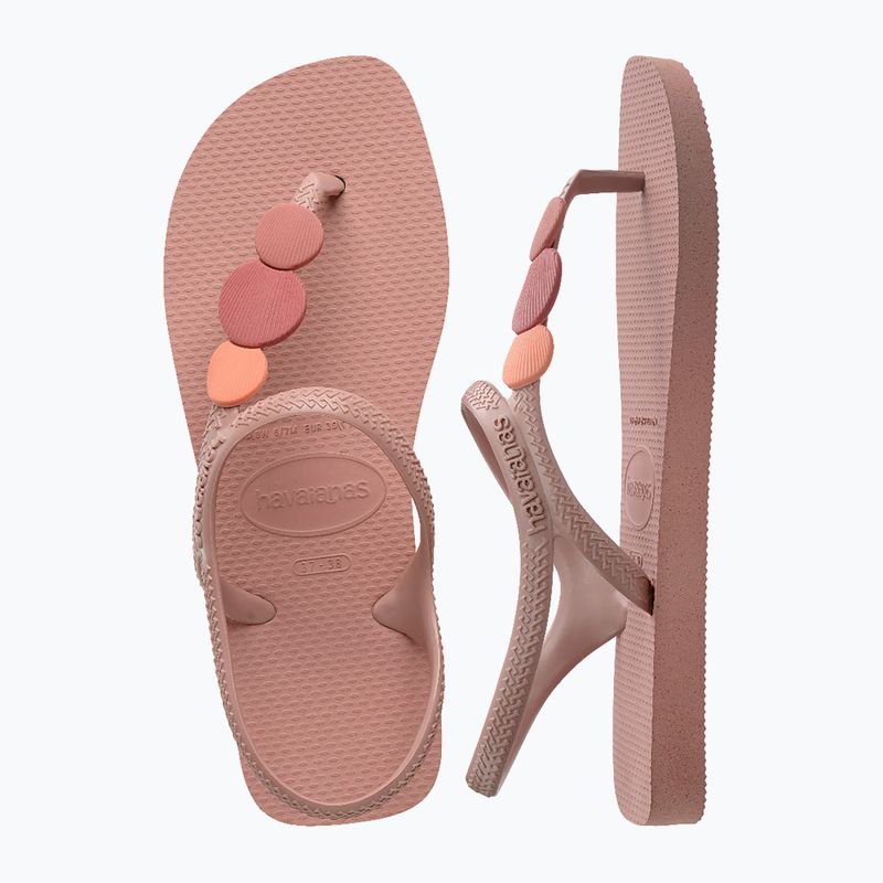 Sandale pentru femei  Havaianas Flash Urban Plus crocus / rose retro / pink 5