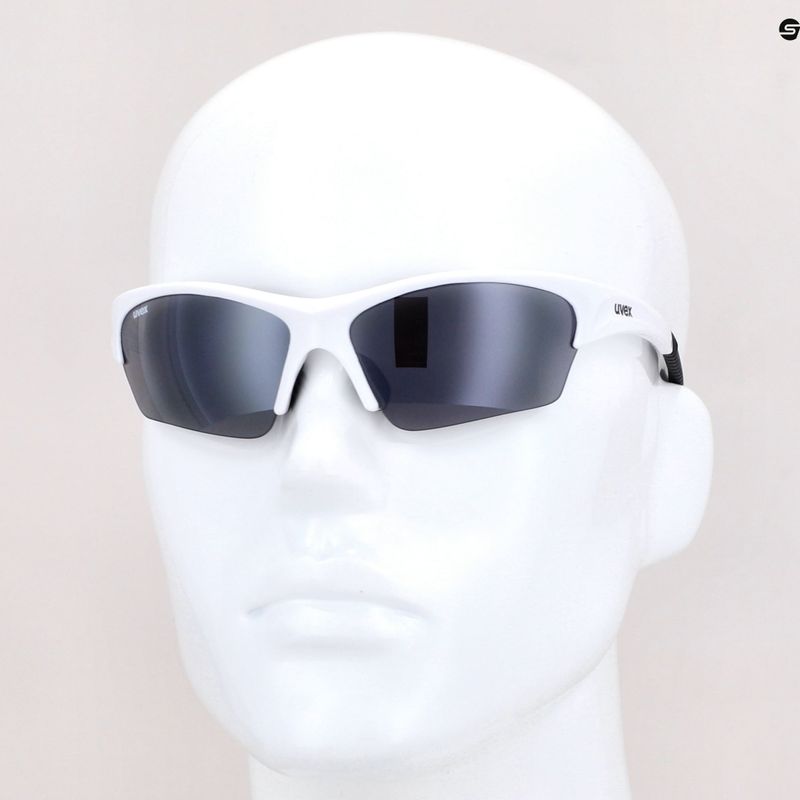 UVEX Ochelari de soare Sunsation alb și negru S5306068816 7