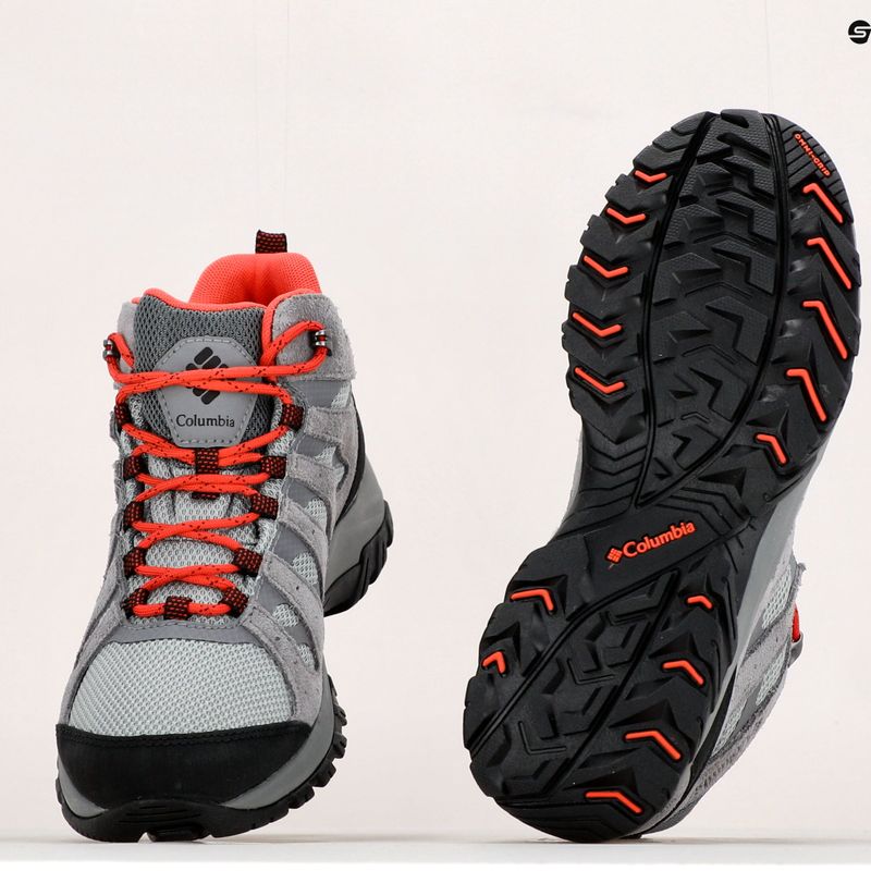 Încălțăminte de trekking pentru femei Columbia Redmond III Mid Wp gri 1940611 19