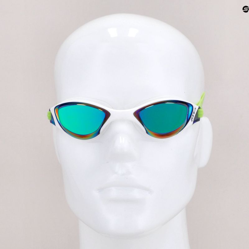 Ochelari de înot Zone3 Aspect 117 alb și verde SA20GOGAS117_OS 7