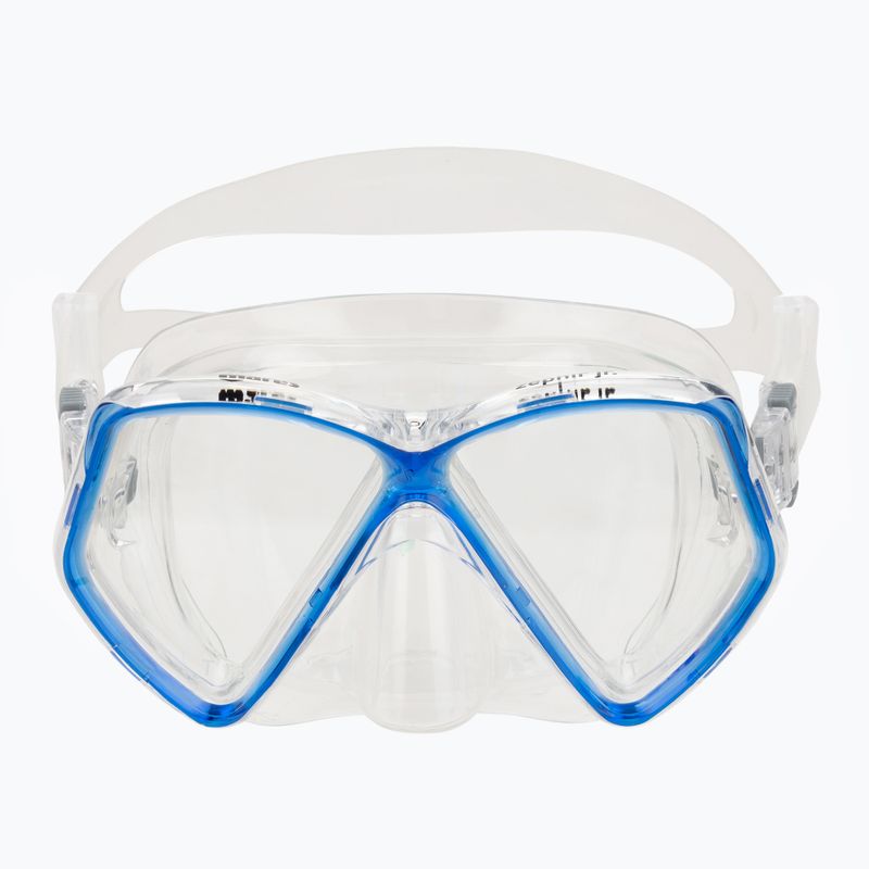 Mască de snorkeling pentru copii Mares Zephir JR blue/clear 2