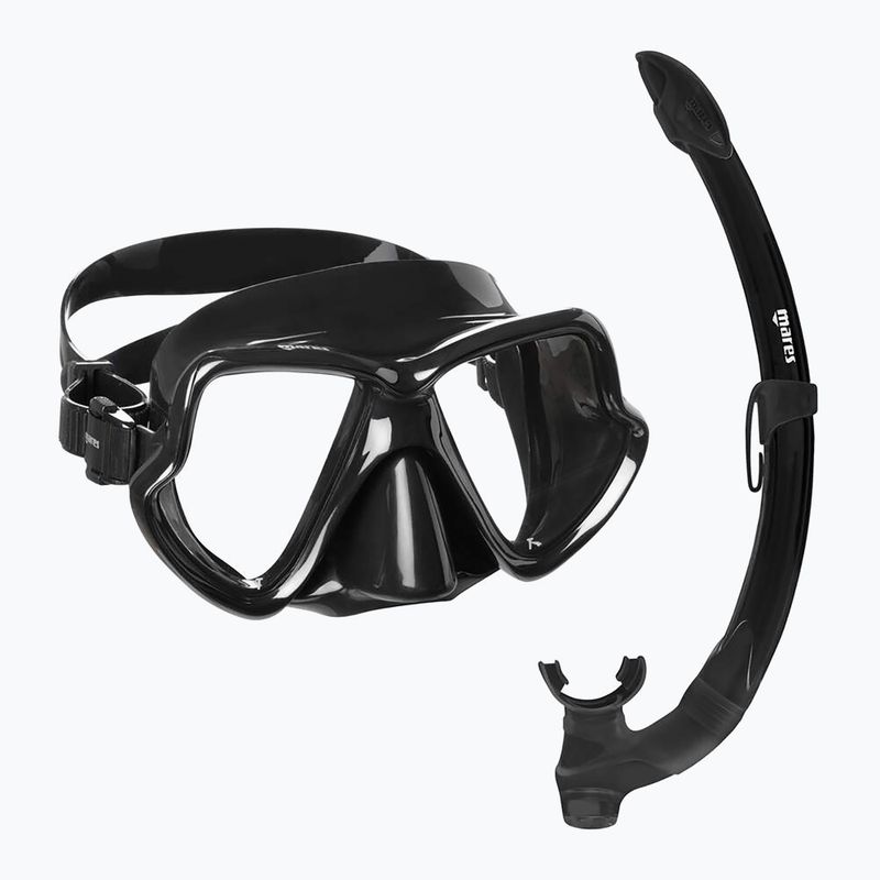 Set de scufundări Mares Wahoo reflex black/black