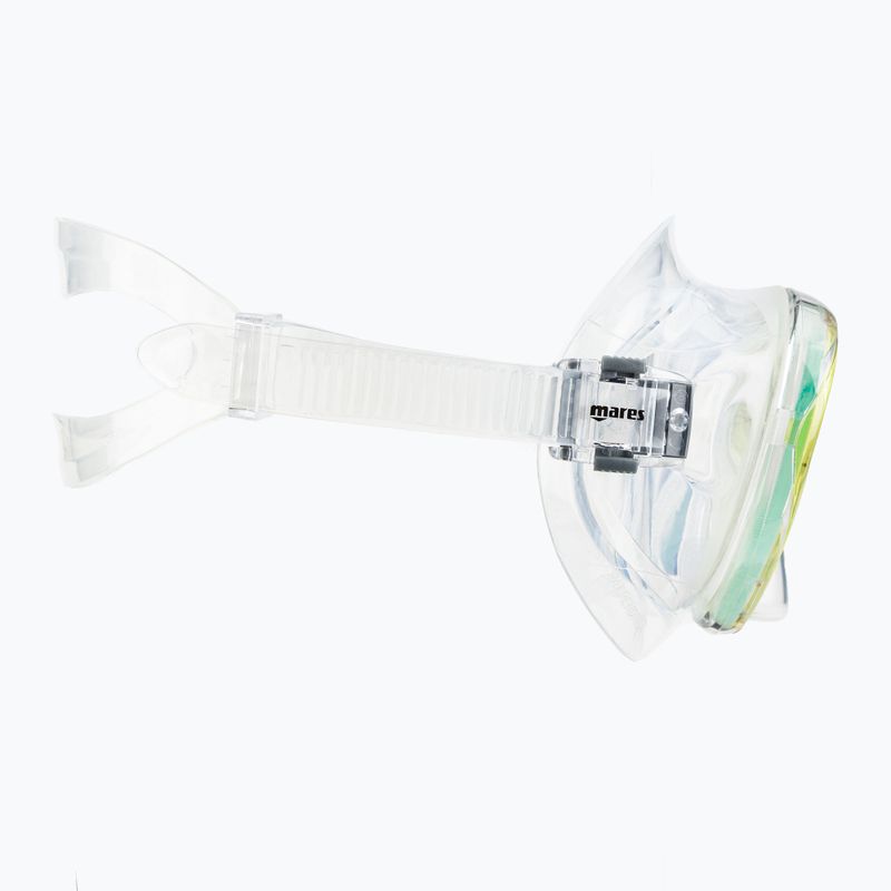 Set de scufundări Mares Vento galben transparent 411746