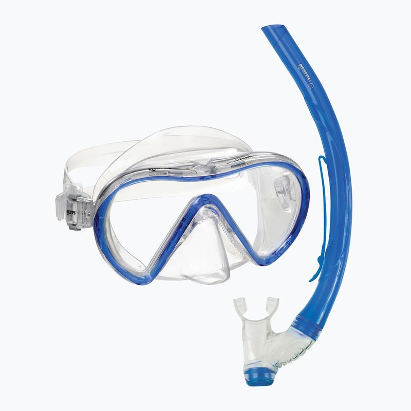 Set de snorkeling  Mares Combo Stream royal blue/clear