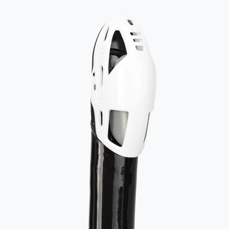 Mares Rebel Dry snorkel negru și alb 411487 2