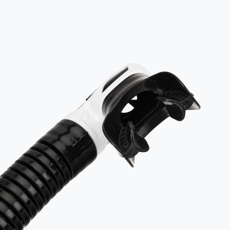 Mares Rebel Dry snorkel negru și alb 411487 3