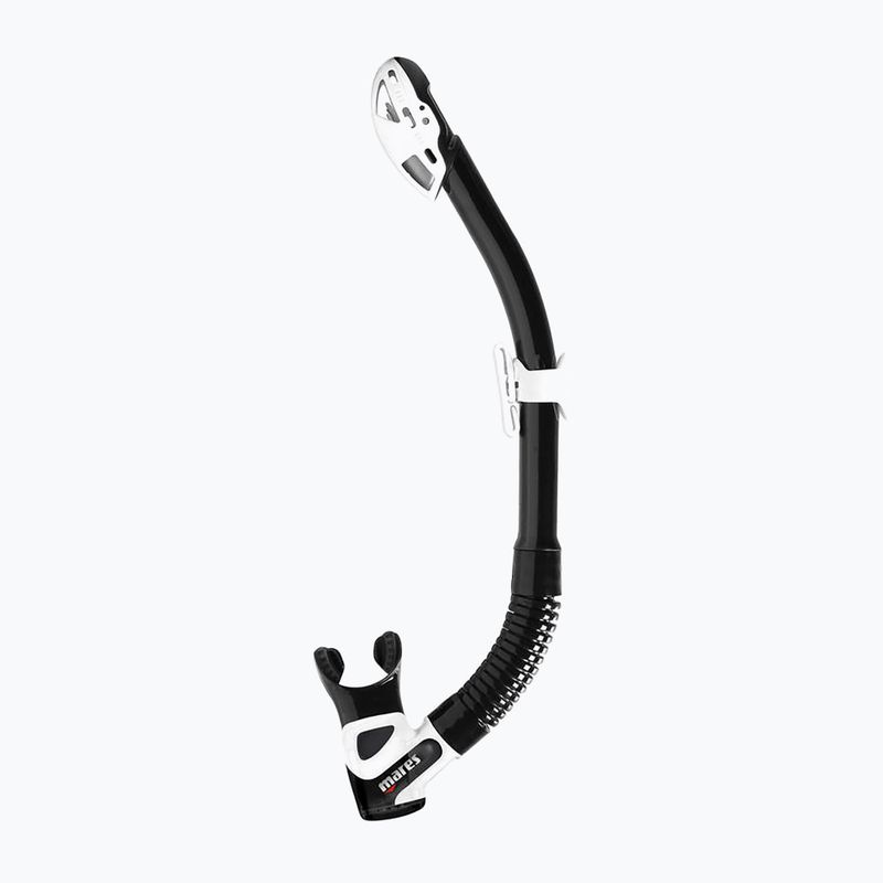 Mares Rebel Dry snorkel negru și alb 411487 4