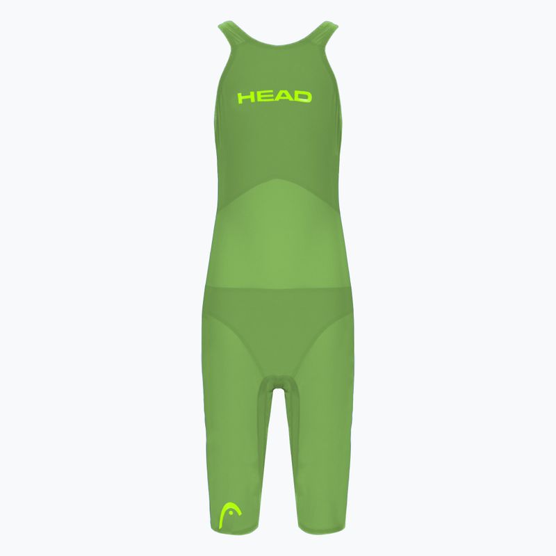 Costum de baie HEAD Liquidfire Knee Wiz Open Back OL verde 452483