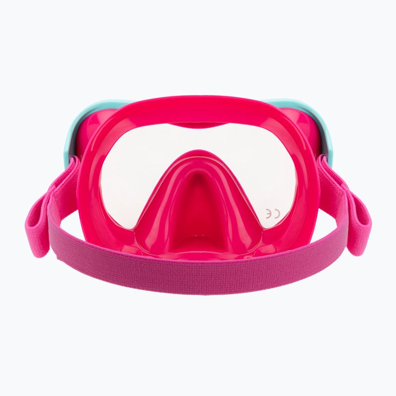 Mască de snorkeling pentru copii Mares Turtle aqua/pink 4