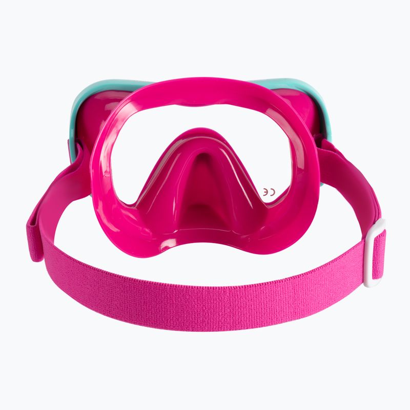 Set de scufundări pentru copii Mares Turtle roz-albastru 411778 6