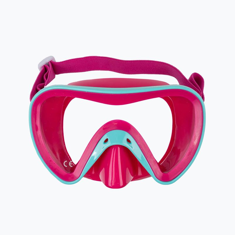 Set de scufundări pentru copii Mares Turtle roz-albastru 411778 9
