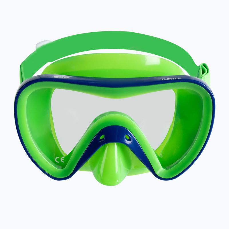 Set de scufundări pentru copii Mares Turtle verde-albastru 411778 3