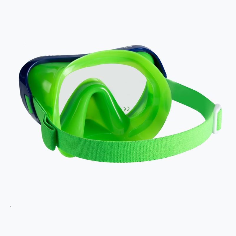 Set de scufundări pentru copii Mares Turtle verde-albastru 411778 5