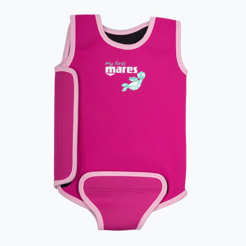 Combinezon de înot pentru copii Mares Baby Wrap pink