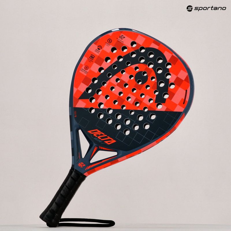 HEAD Graphene 360+ Delta Elite cu CB roșu/negru 228120 8