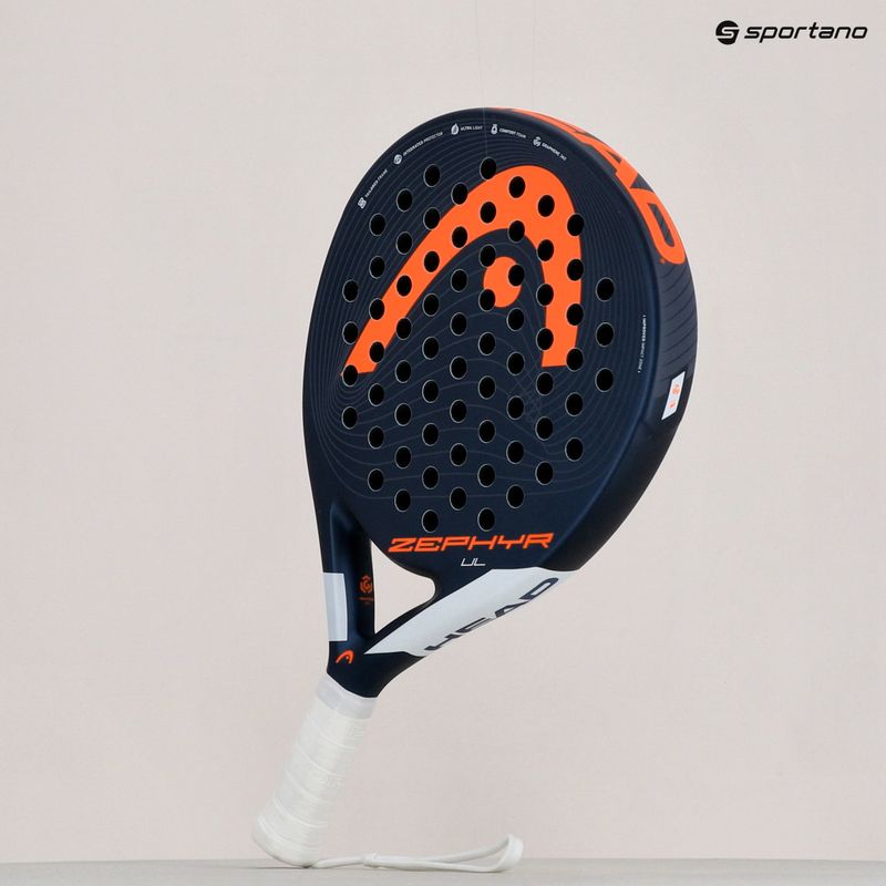 Rachetă de padel HEAD Zephyr UL albastru și alb 228222 8