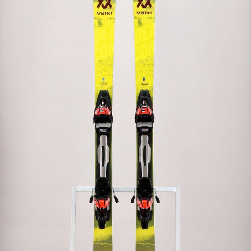 Schiuri de coborâre Völkl Deacon 76+RMotion2 12GW negru-galbene  121121/6877T1.VR 11