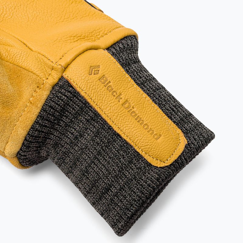 Black Diamond Dirt Bag mănuși galbene de skit BD801861 5