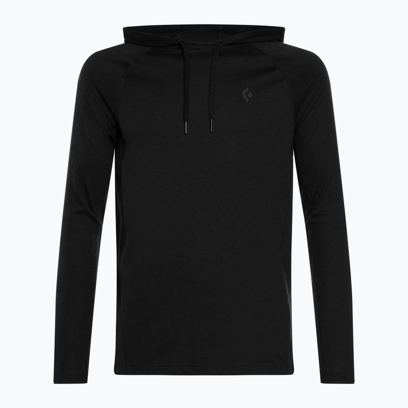 Bluză de trekking pentru bărbați Black Diamond Crag Hoody neagră  AP7520000002 4