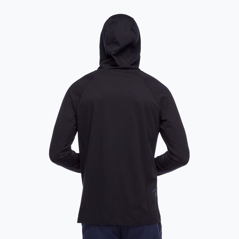 Bluză de trekking pentru bărbați Black Diamond Crag Hoody neagră  AP7520000002 3