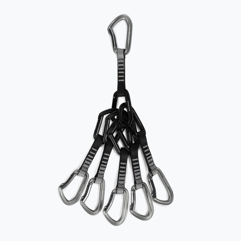 Climbing Express Set 6 buc. Black Diamond Hotforge Quickpack gri BD3811221004ALL1