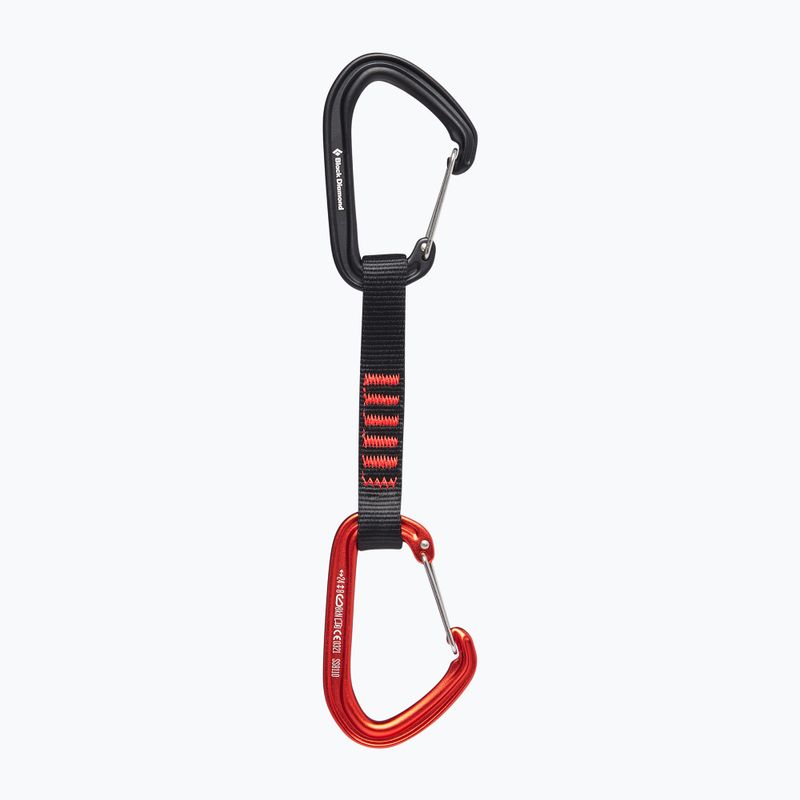 Black Diamond Hotwire Hotwire Quickdraw 12cm acetat de cățărare express