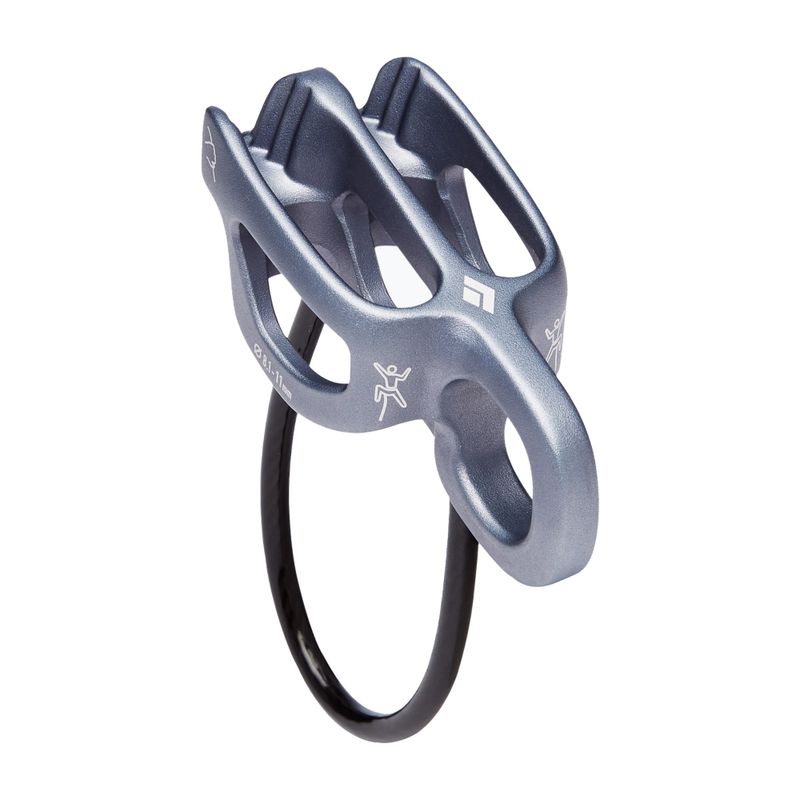 Dispozitiv de asigurare și coborâre Black Diamond ATC-Guide gri BD6200460001ALL1