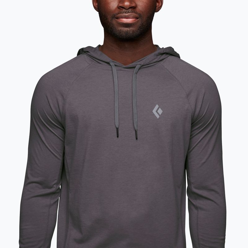 Hanorac de trekking pentru bărbați Black Diamond Crag Hoody gri AP7520000003LRG1 3