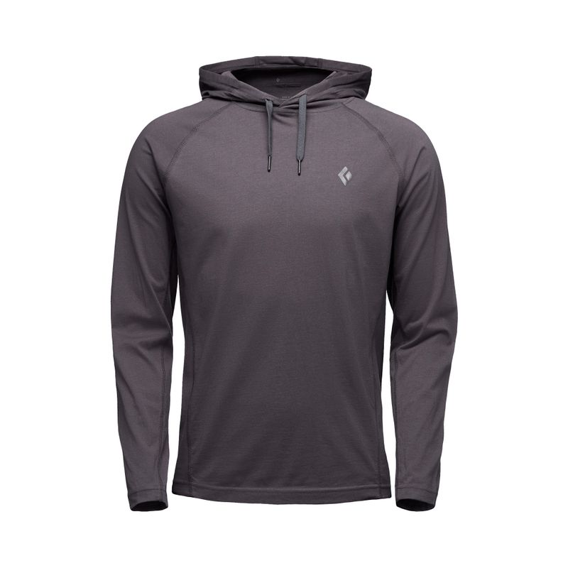 Hanorac de trekking pentru bărbați Black Diamond Crag Hoody gri AP7520000003LRG1 4