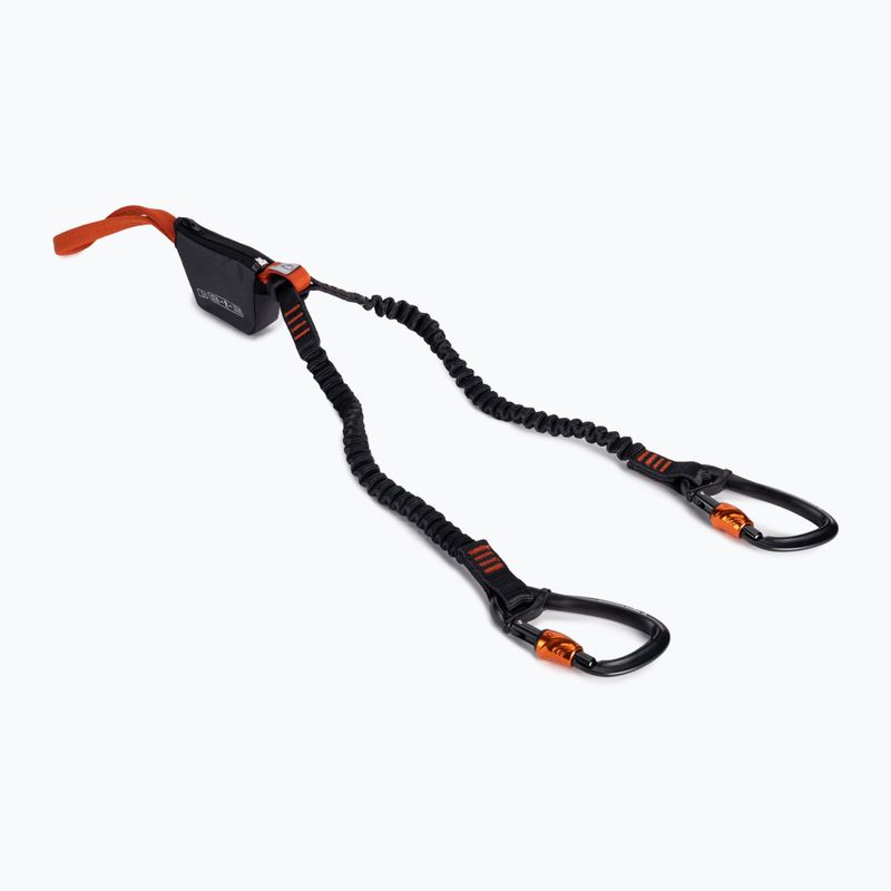 Black Diamond Iron Cruiser Via Ferrata Set negru BD6201120014ALL1