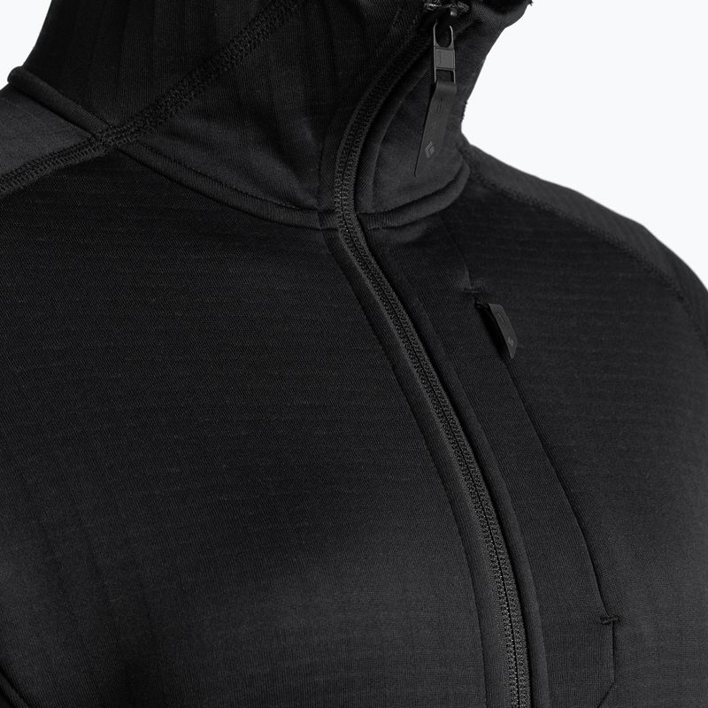 Bluză de trekking pentru femei Black Diamond Factor Hoody neagră AP7440800002 4